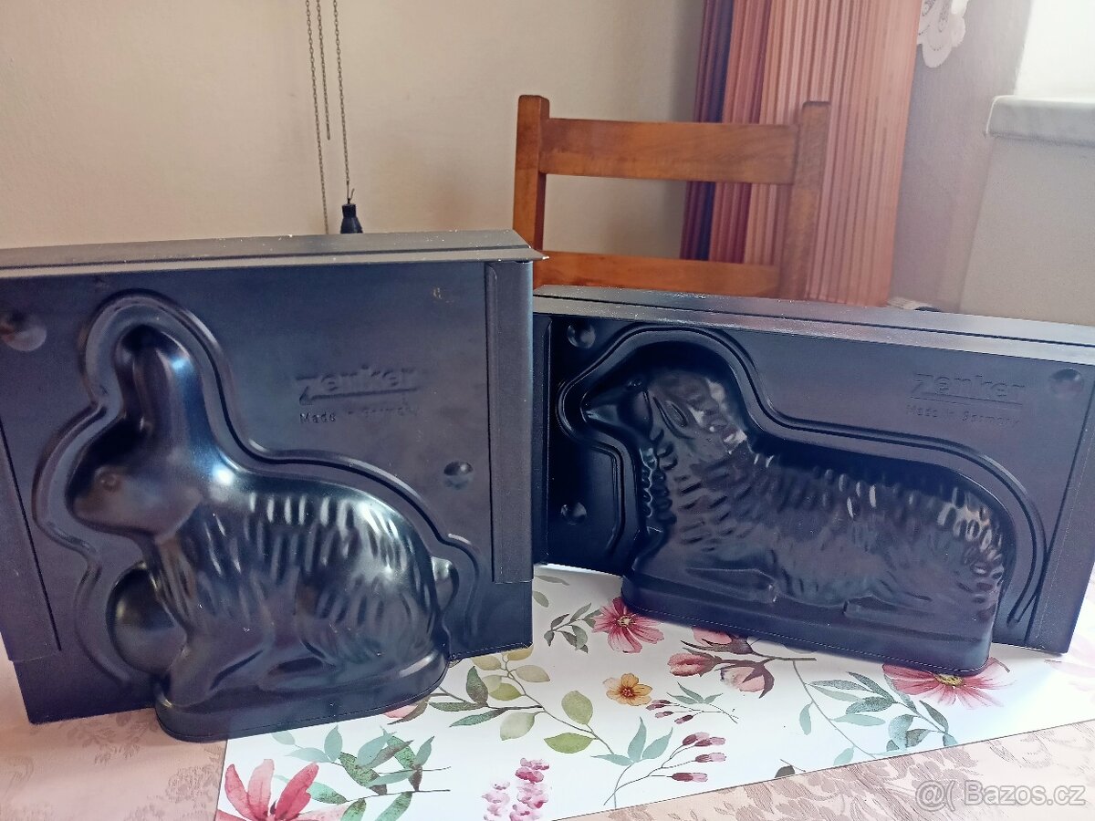 Forma na pečení beránek + zajíc