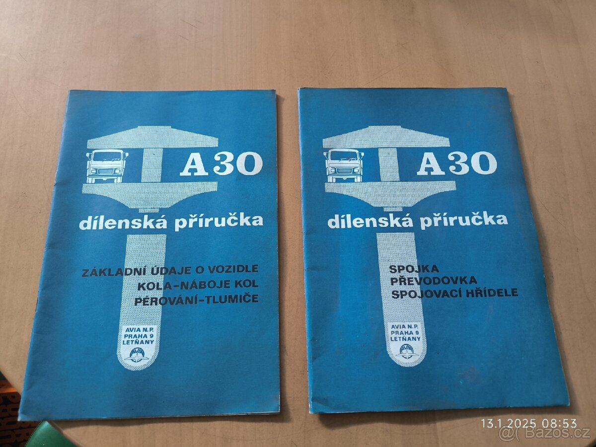 Dílenská příručka A30