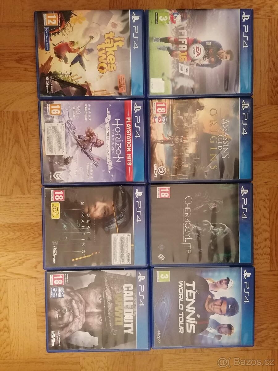 PS 4 HRY, zánovní stav