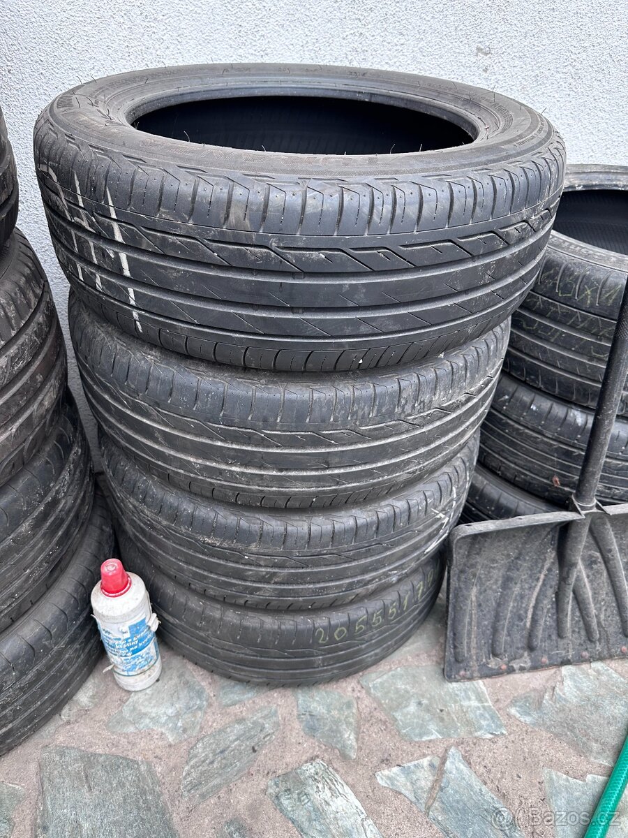 Letní sada pneu RUNFLAT 205/55 R17 - Bridgestone