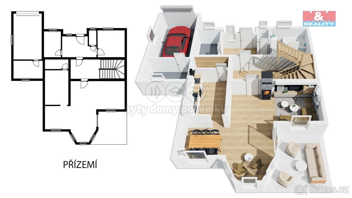 Prodej rodinného domu, 193 m², Borovany, ul. U Haltýře