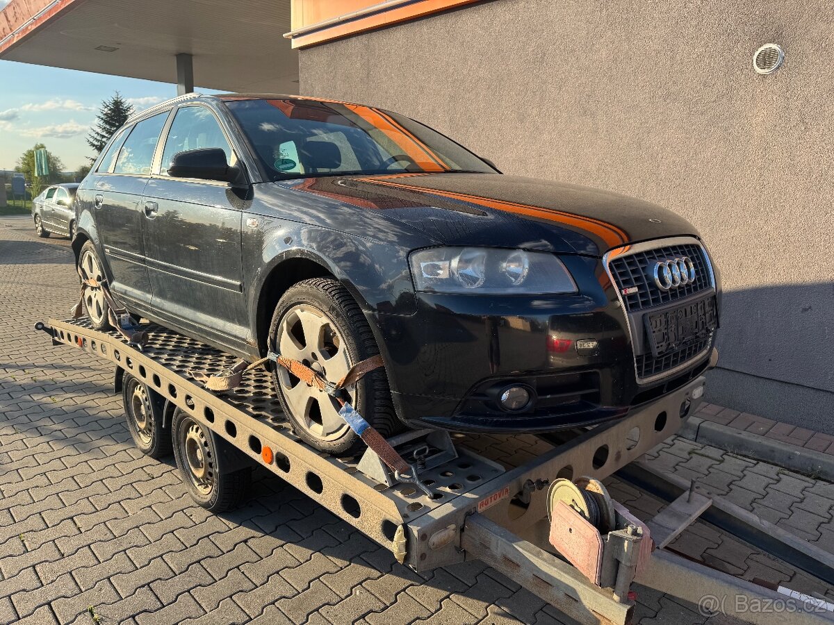 audi a3 8p 2.0tdi 125kw bmn sline pouze dily
