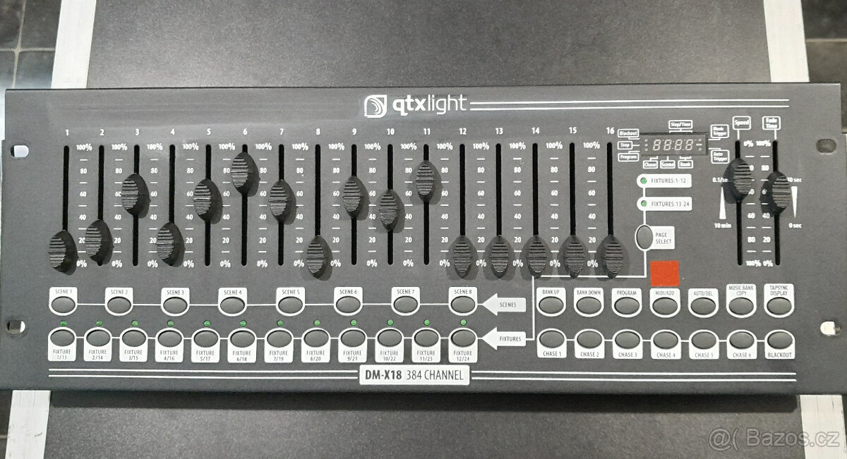 QTX DM-X18 DMX 384-kanálový DMX operator