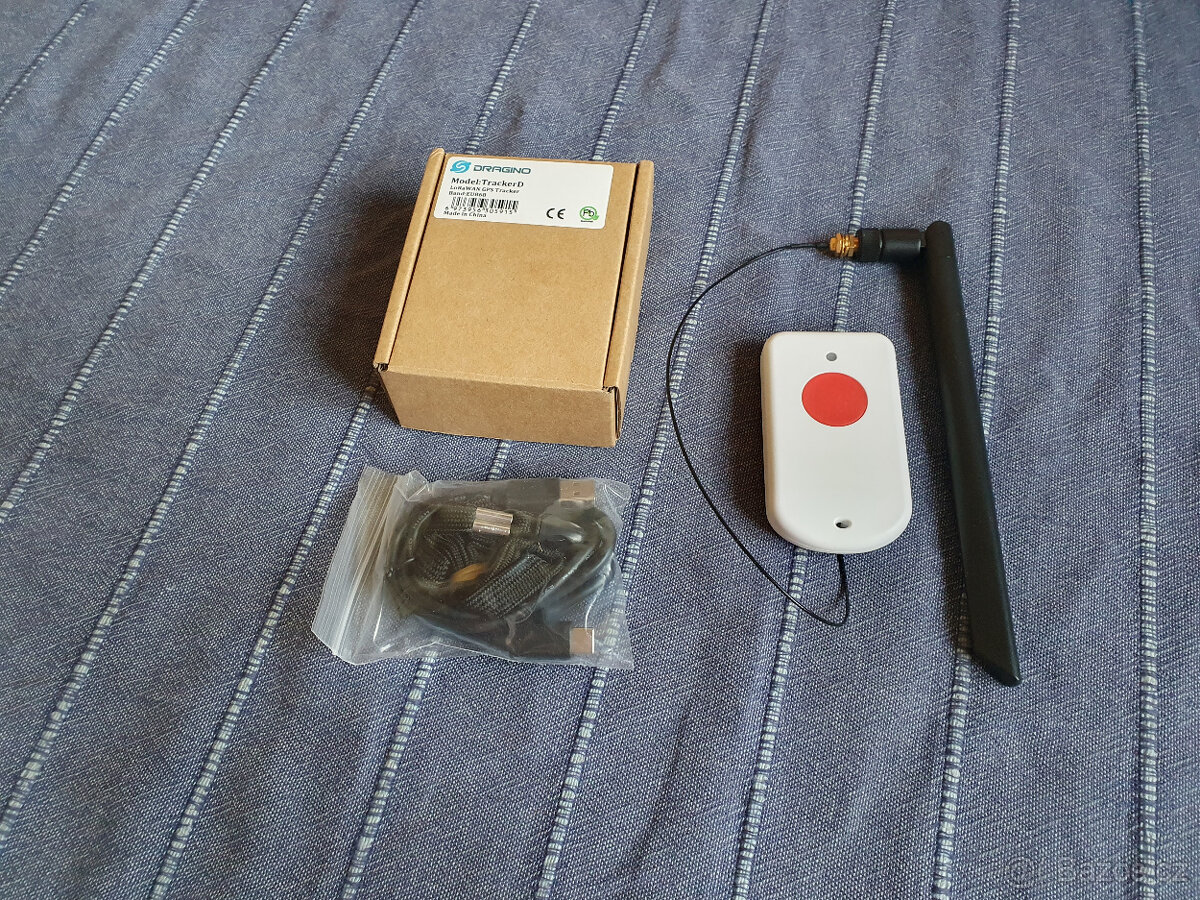Prodám nový LoRaWAN GPS tracker Dragino TrackerD