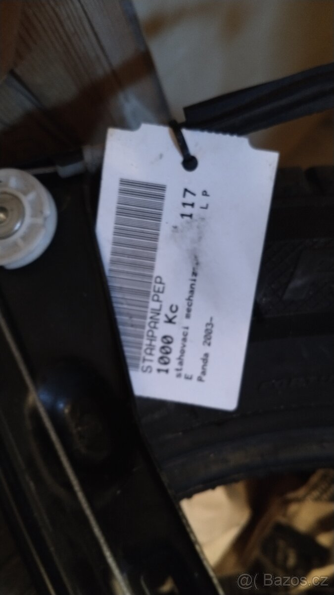 elektricky ovládaný spoštěč skla