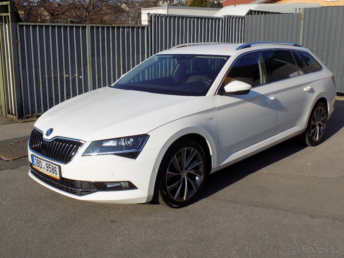 Škoda Superb 2.0 TDI DSG LAURIN & KLEMENT 1. maj., ČR