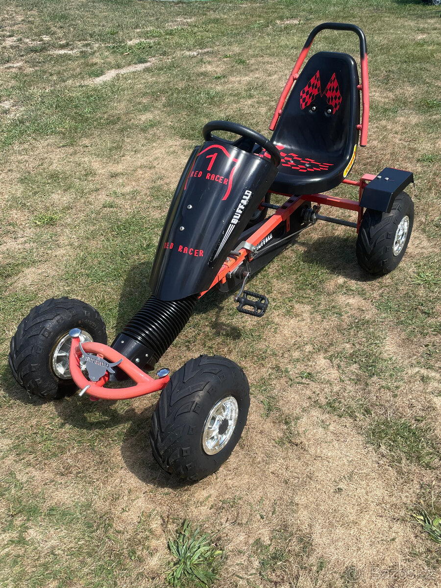 Šlapací kára Bufallo Cobra XXL do 120kg - TOP stav