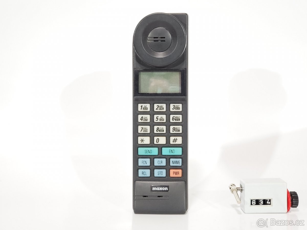 Mobilní telefony pro sběratele - rarity - MAXON
