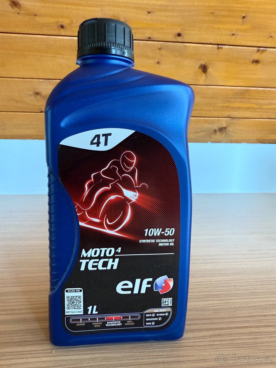 Motorový olej Elf MOTO 4 TECH 10W50