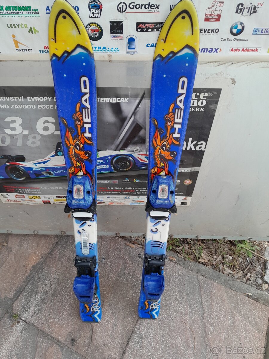 Prodám dětské lyže 90cm
