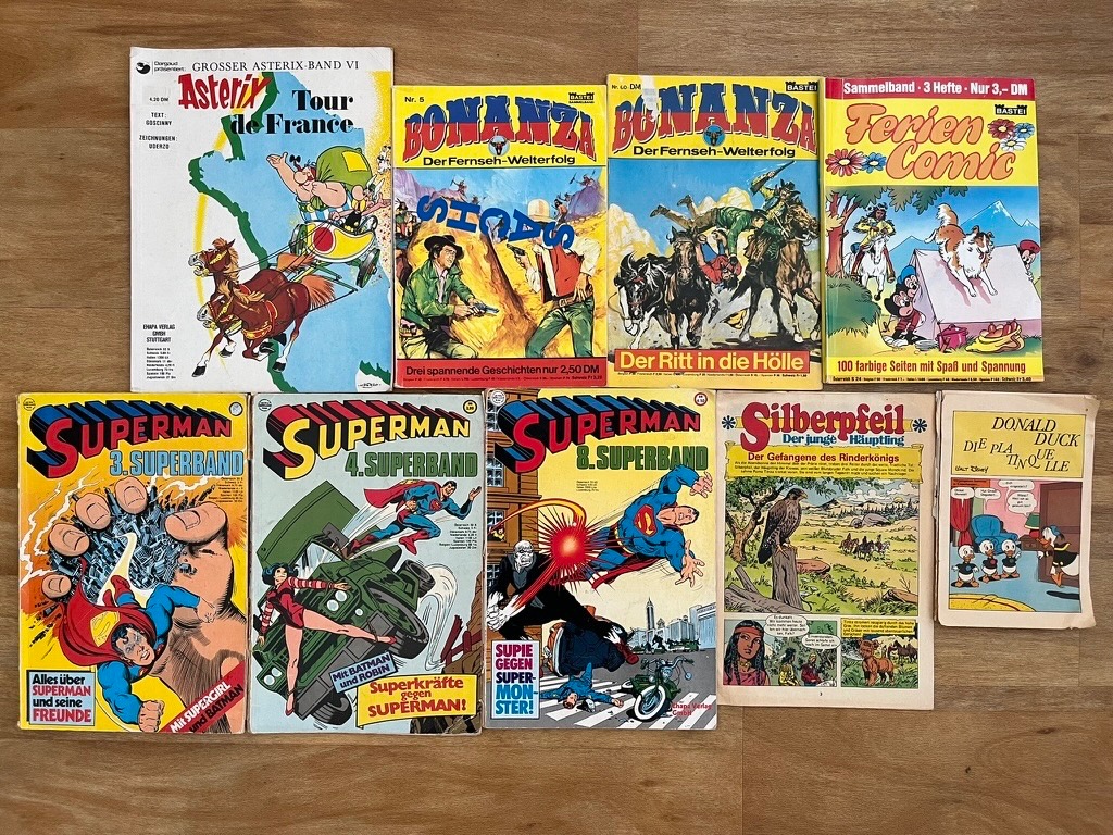 dětské komiksy německé