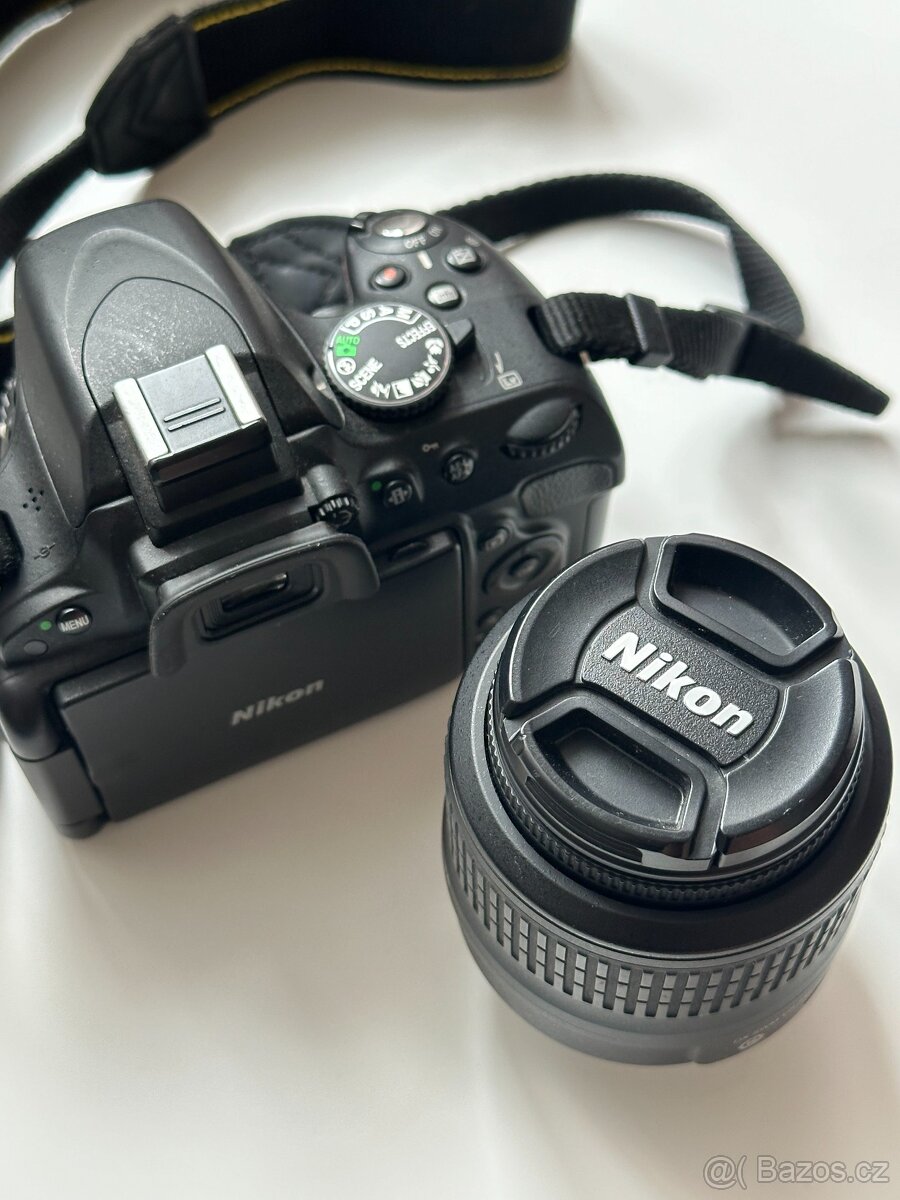 Prodám Nikon D5100 + objektiv AF-P DX NIKKOR 18-55mm f/3.5-5