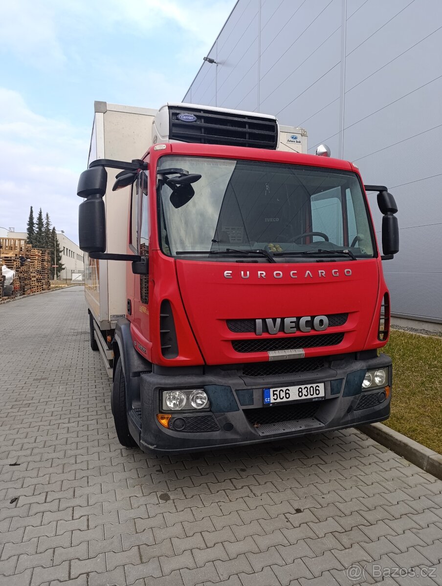 Iveco Eurocargo - chlaďák s hydraulickým čelem