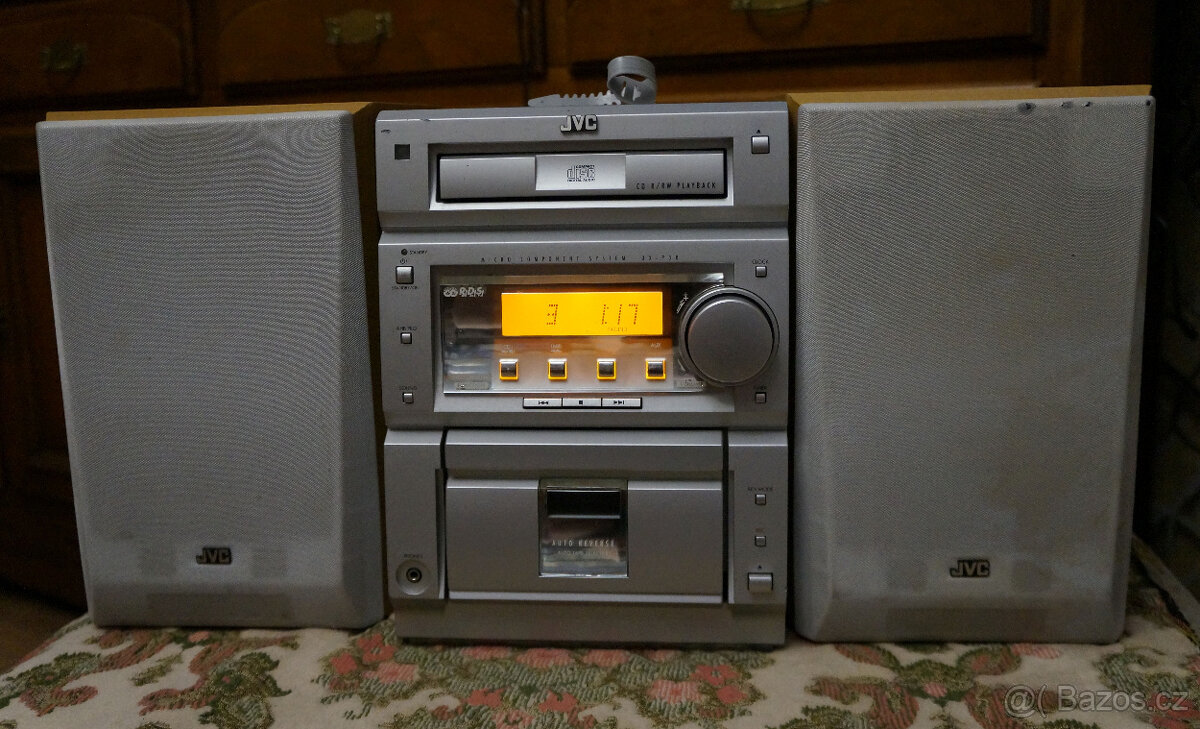 JVC - UX-P3R micrověžička plně funkční s AUX