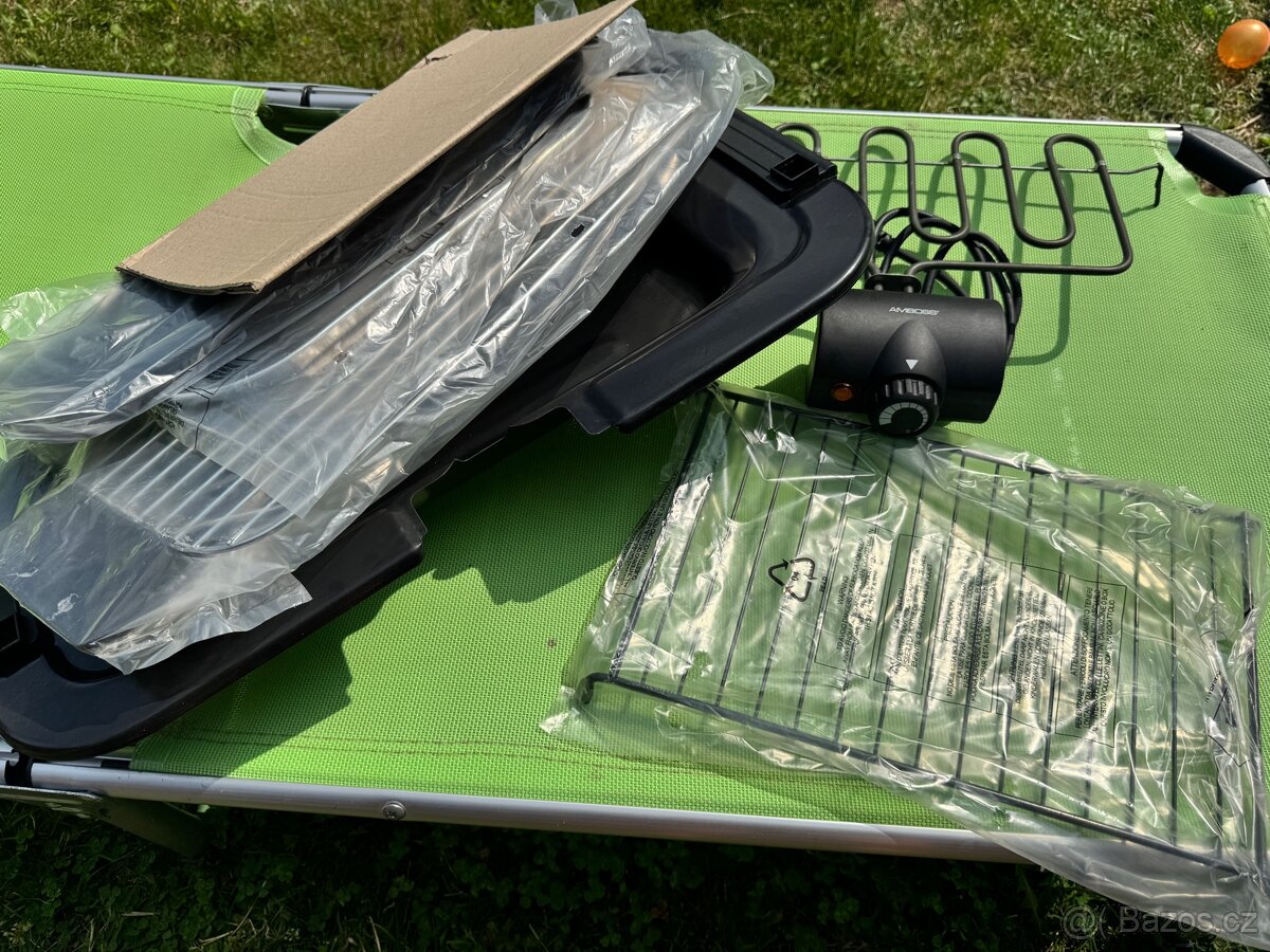 Amboss SG4201 – nový elektrický barbecue stojanový gril