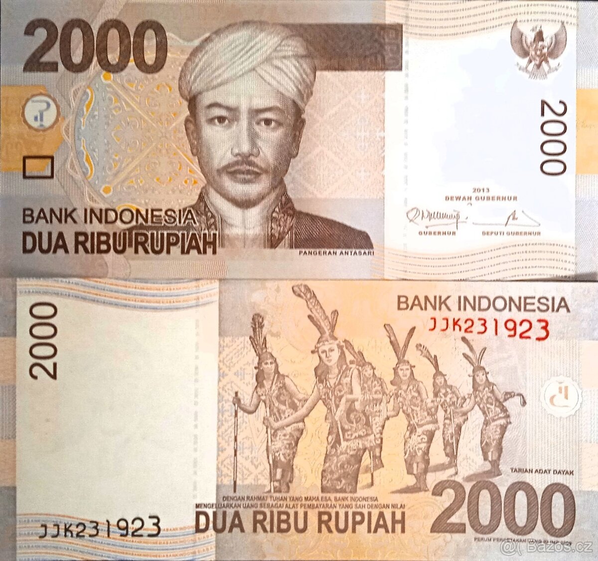 2000 rupií Indonésie 2013 UNC