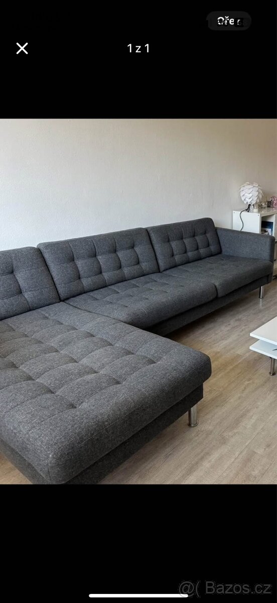 Pohovka 4 mistna landskrona