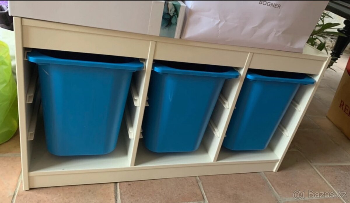 Skrinka s boxy Ikea