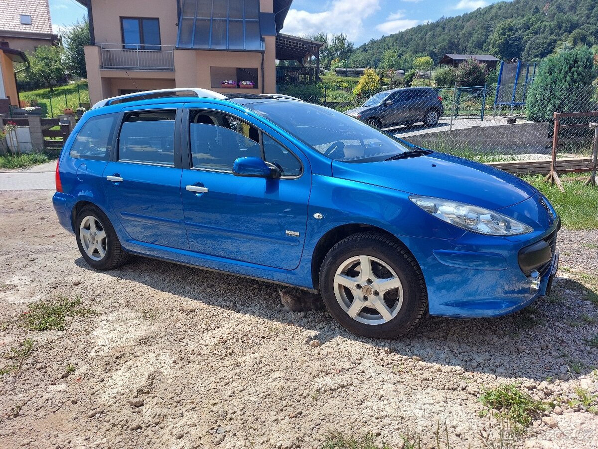 Peugeot 307 kombi SW 1.6 Hdi, nájezd 137 000 KM