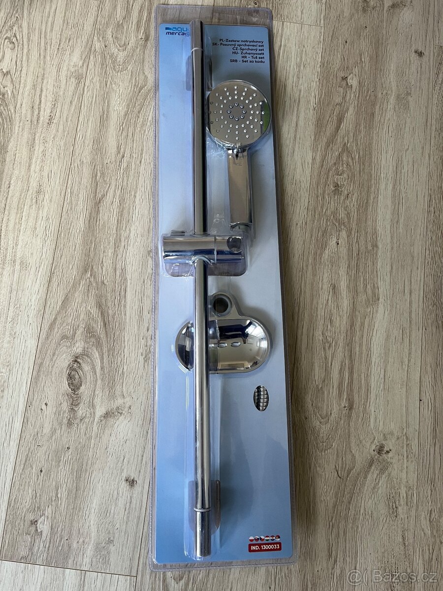 Sprchový set na zavěšení na zeď