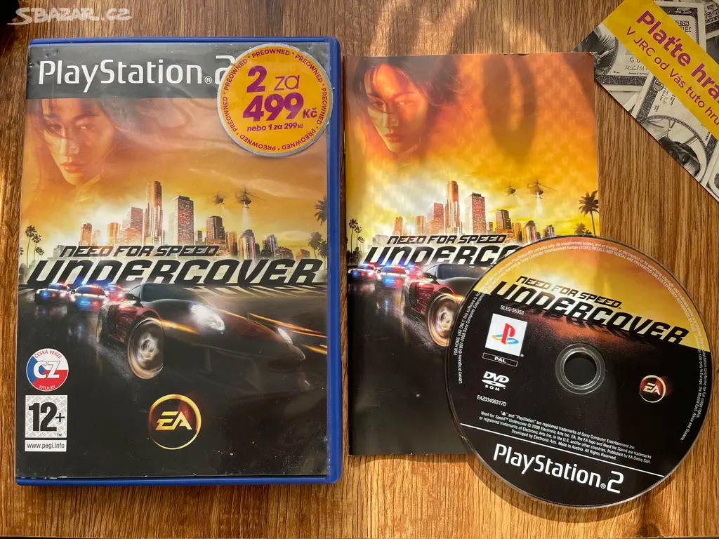 PS2 hra Need for Speed Undercover CZ