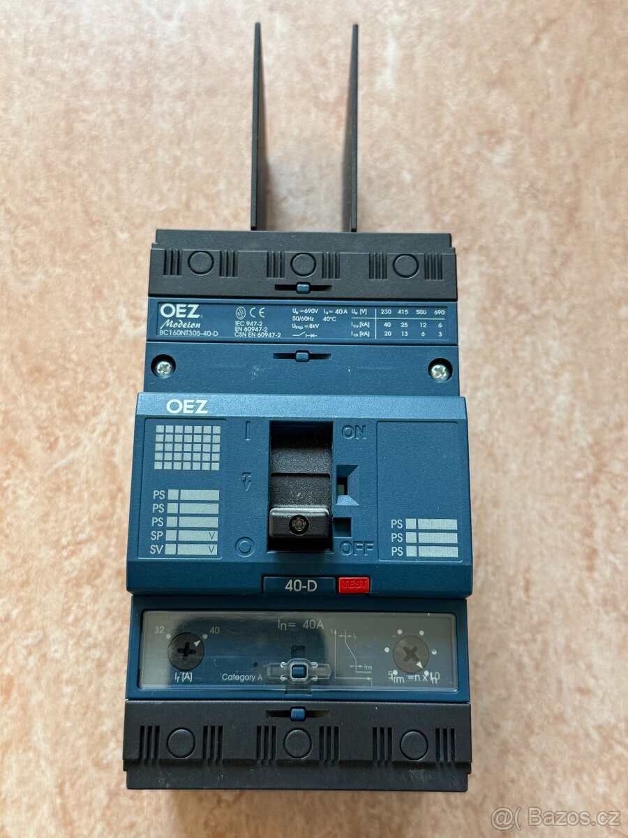 Jistič OEZ MODEION BC160NT305-40-D Více kusů k dispozici