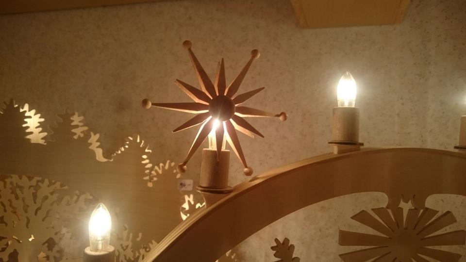 Vánoční hvězdy dřevěné zn. Straco Německo