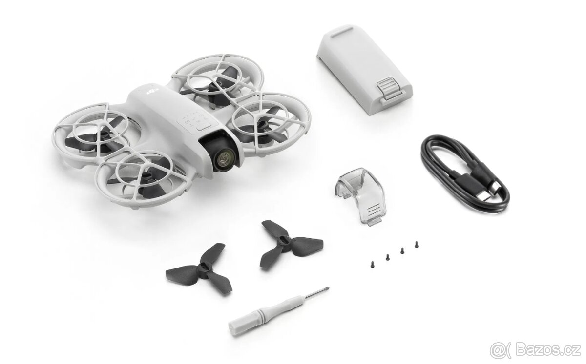Dron DJI NEO - zánovní - 3 baterie, kufřík