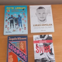 Knihy - sport a detektivky
