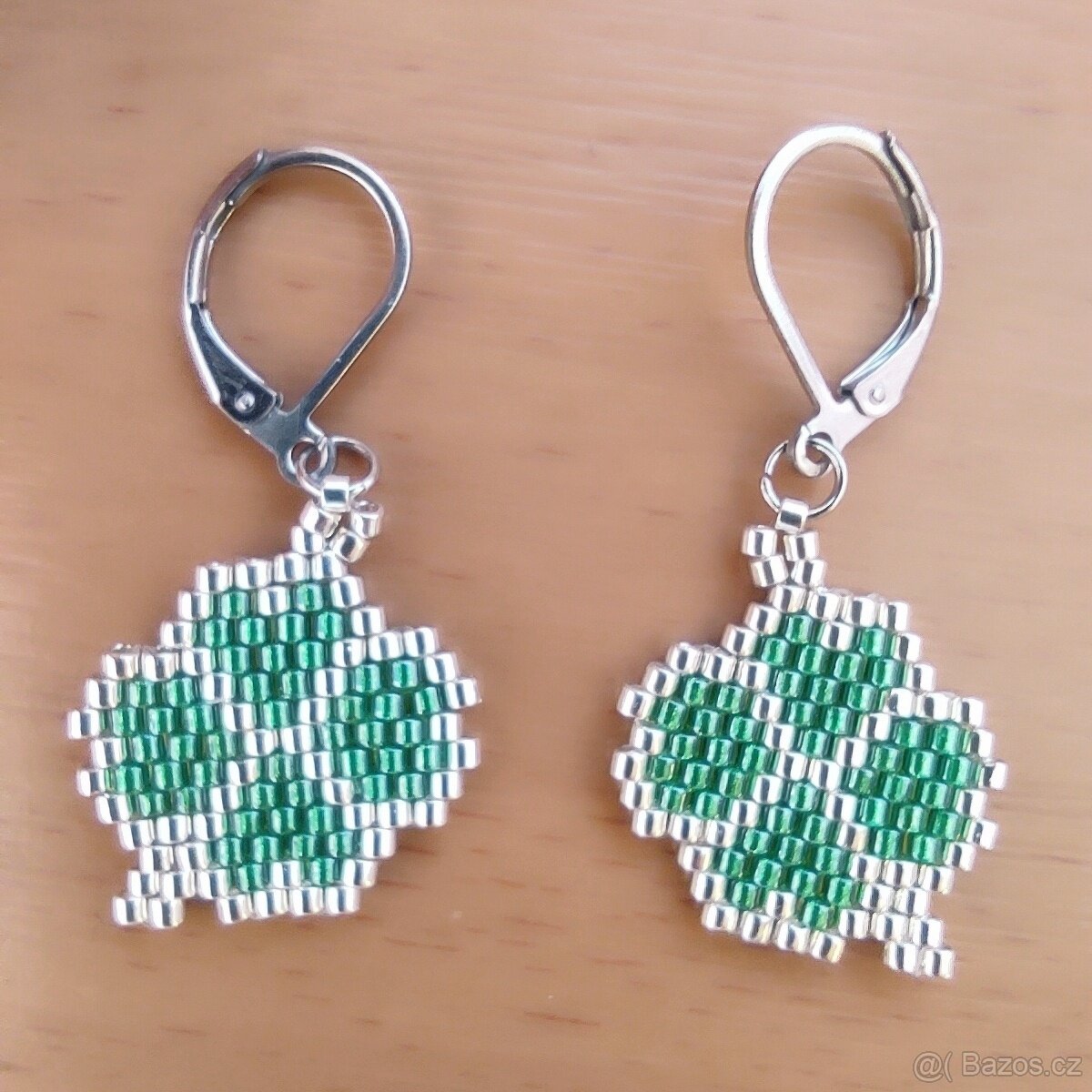 Náušnice čtyřlístek