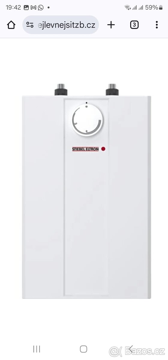 Stiebel eltron esh5 prutok ohrivac novy