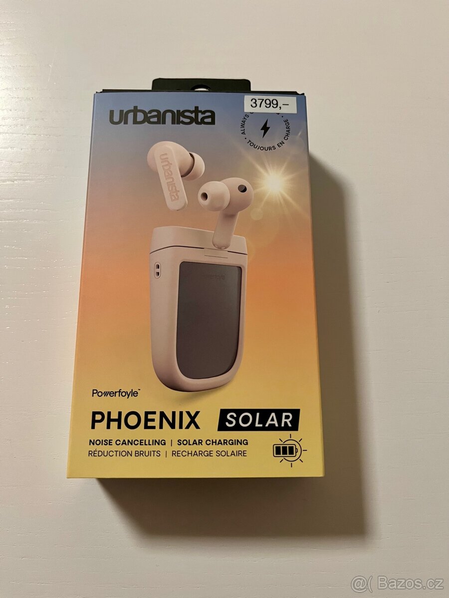 Urbanista Phoenix nová sluchátka se solárním nabíjením