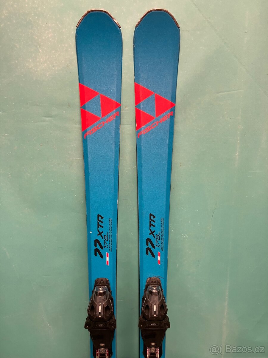 lyže Fischer XTR 77 v délce 178cm, R 17m