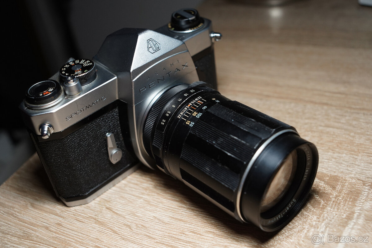 Asahi Pentax Spotmatic SP + Super Takumar 135mm f/3.5