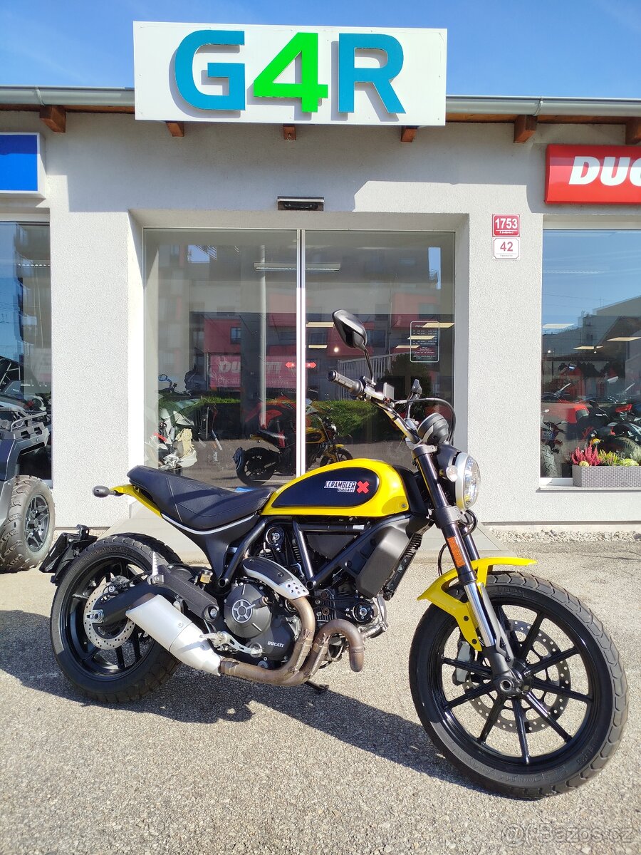 Ducati Scrambler Icon 800, 1. MAJITEL V ČR, DESMO, TOP CENA