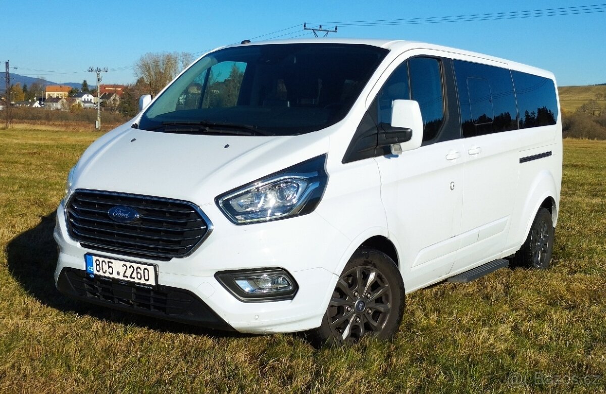 Ford Tourneo Custom L2, 96kW, 8 míst, 2019