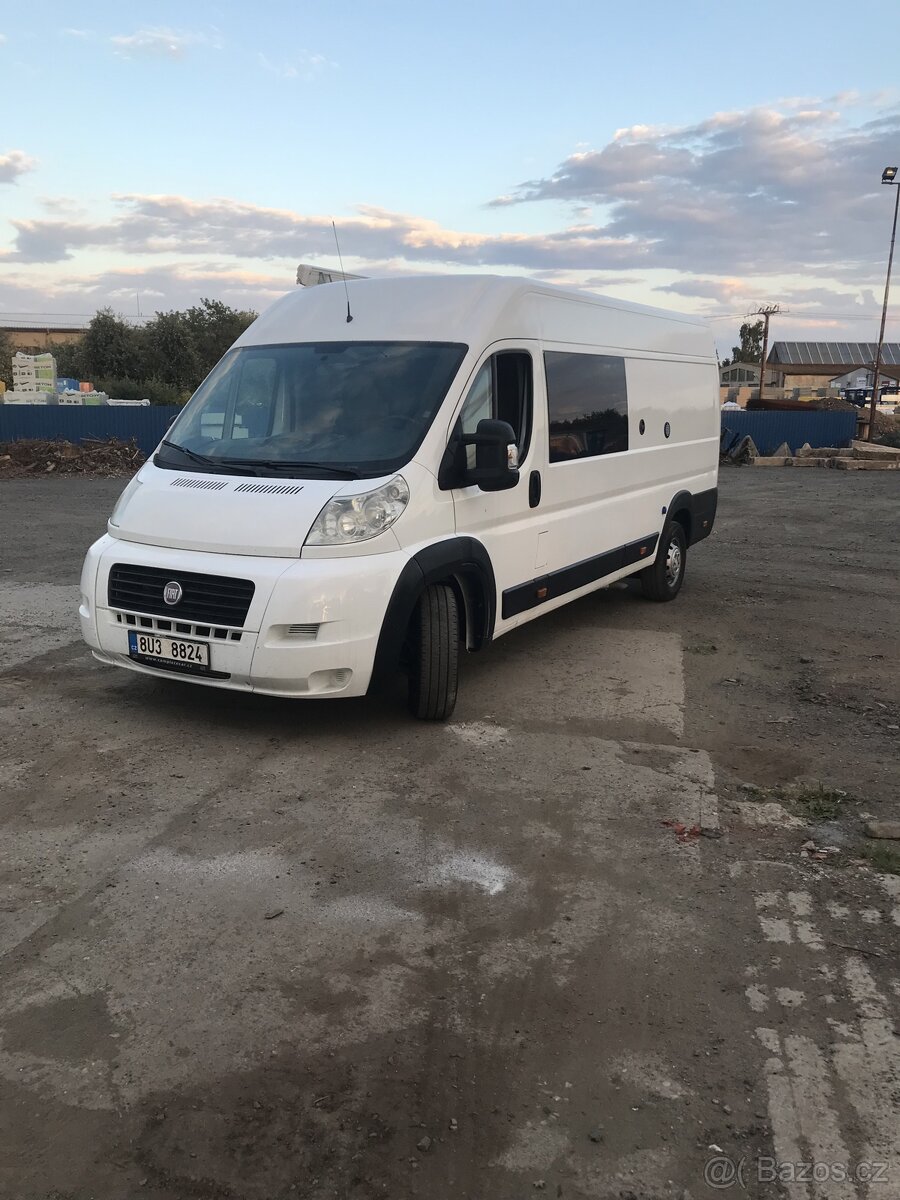 Obytná dodávka Fiat Ducato 2.3