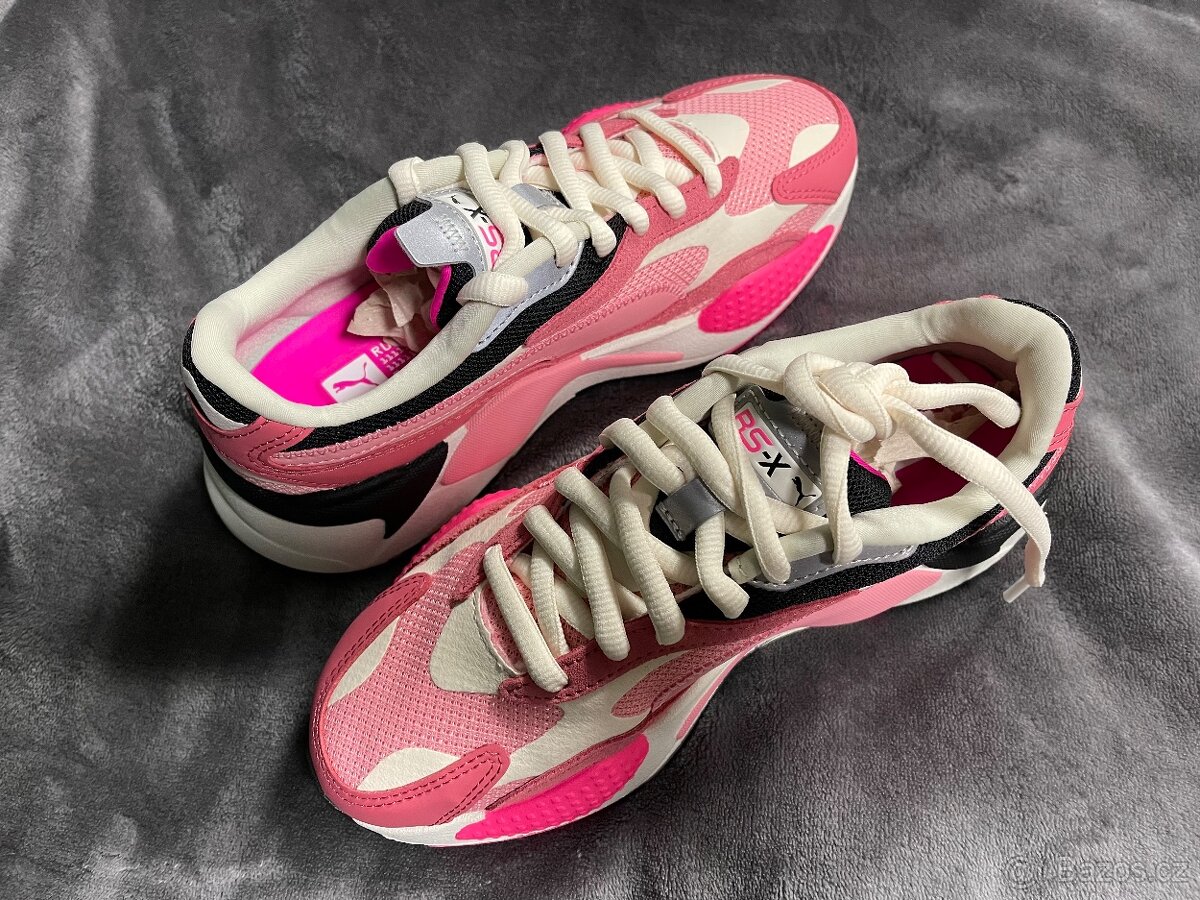 Boty Puma Rs-X3 Puzzle 371570 Rapture Rose / Pink - vel.35.5