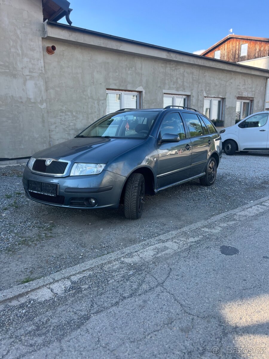 Škoda fabia 1.9adi combi face