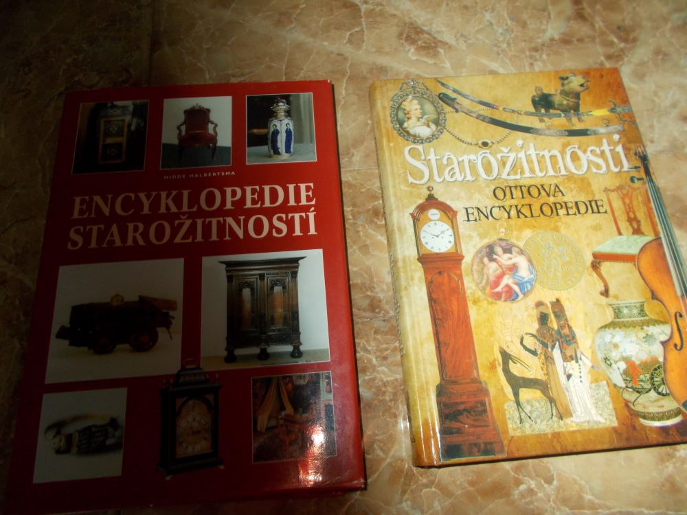 Encyklopedie starožitností knihy 2 ks