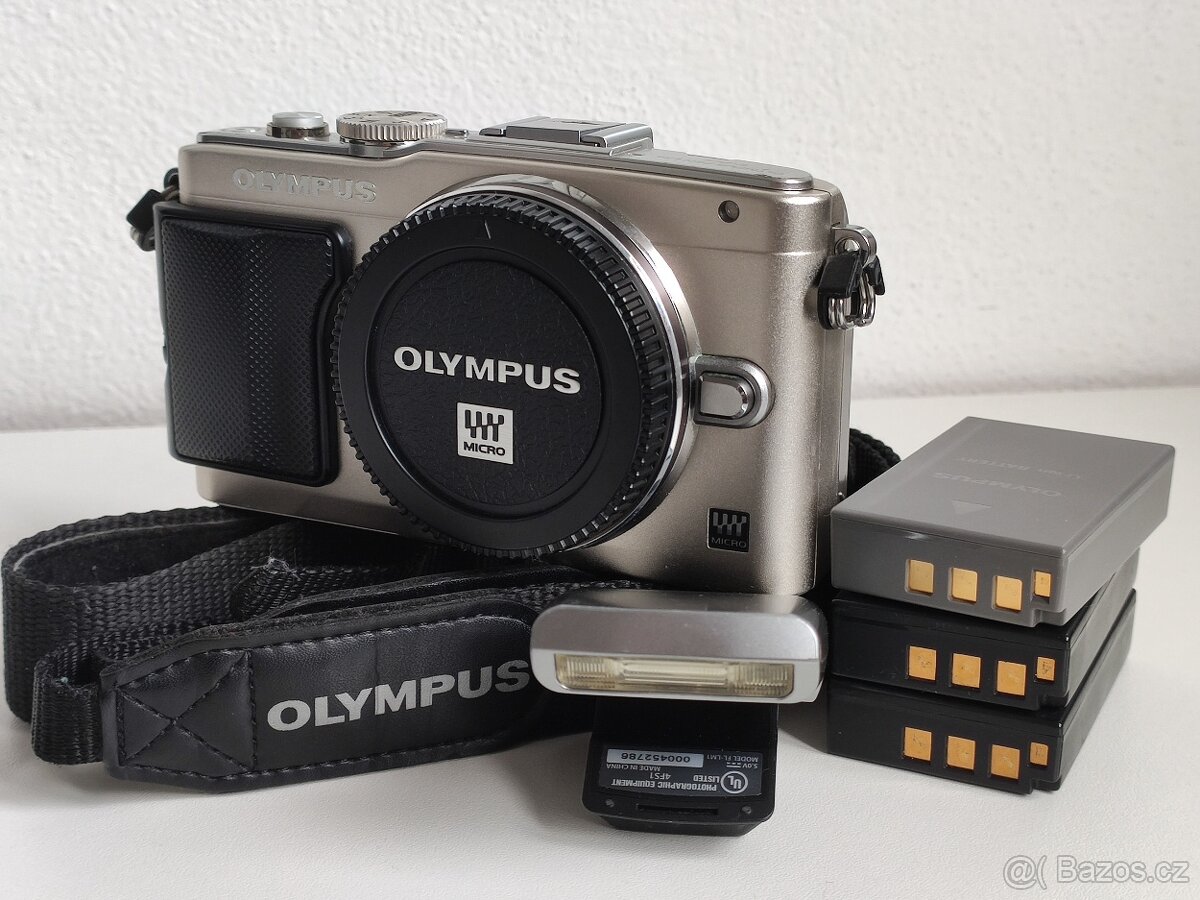 PRODÁNO - Olympus PEN E-PL6 + příslušenství