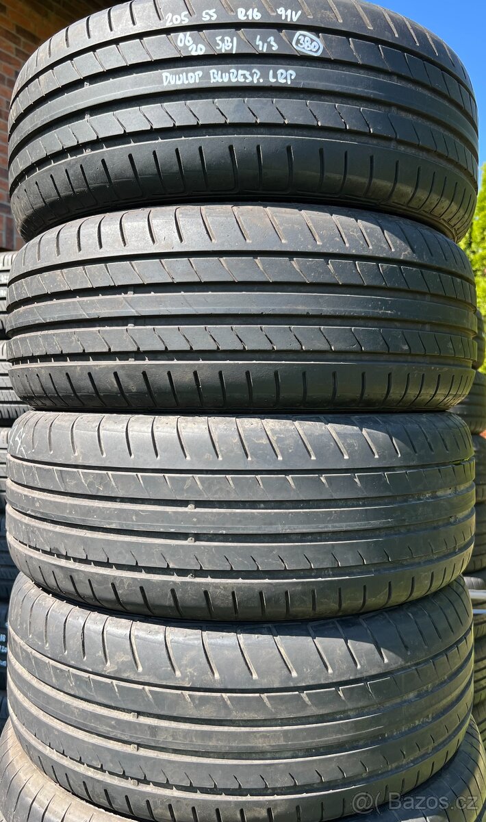 205/55 R16 91V letní pneu Dunlop Bluresponse LRP (0620)