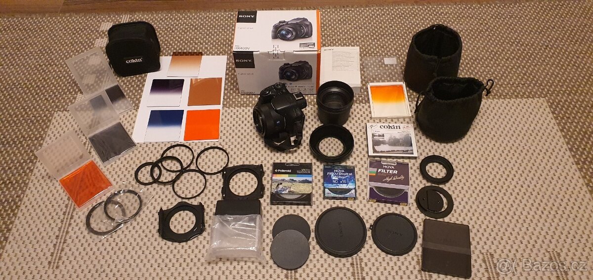Sony CyberShot DSC-HX400V + MEGA příslušenství