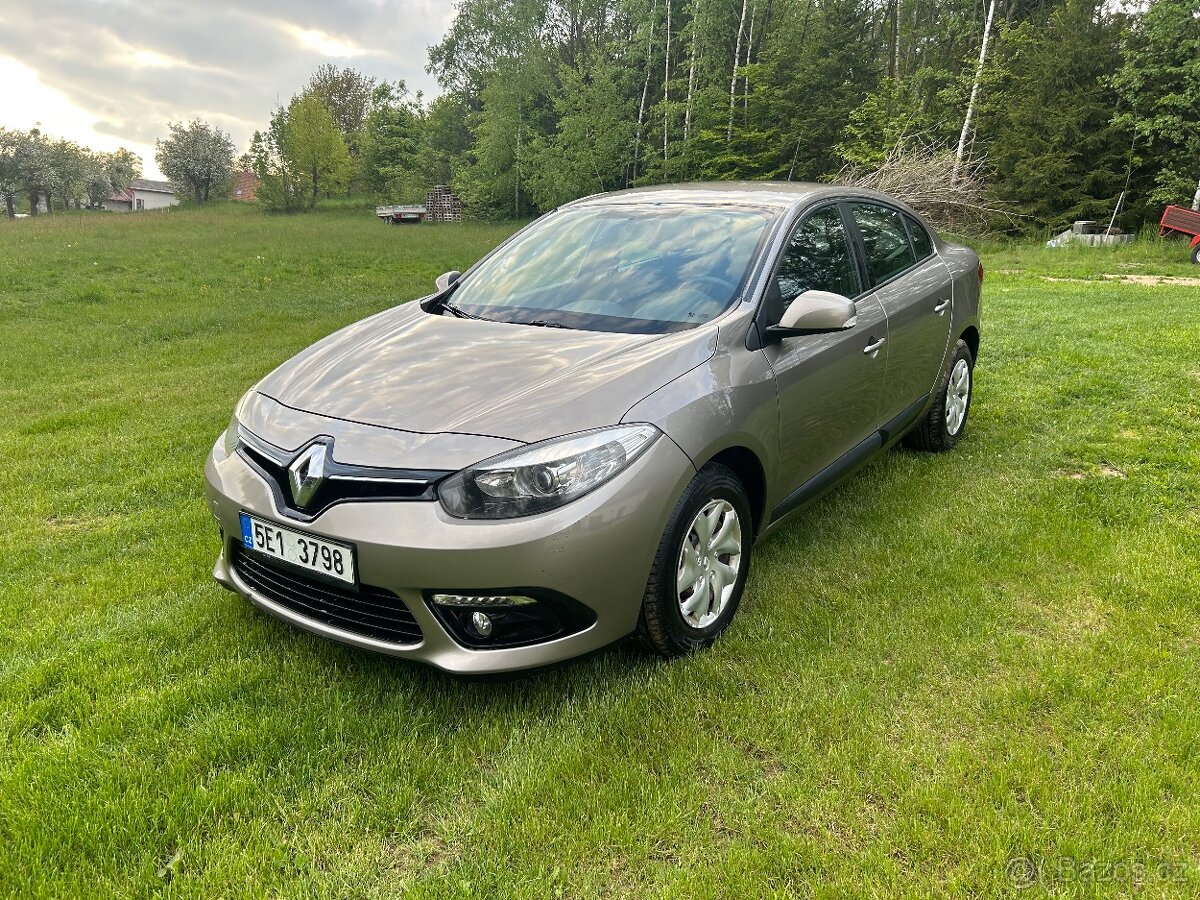 Renault Fluence 1.6 16V 82 kW 2014 - původ ČR
