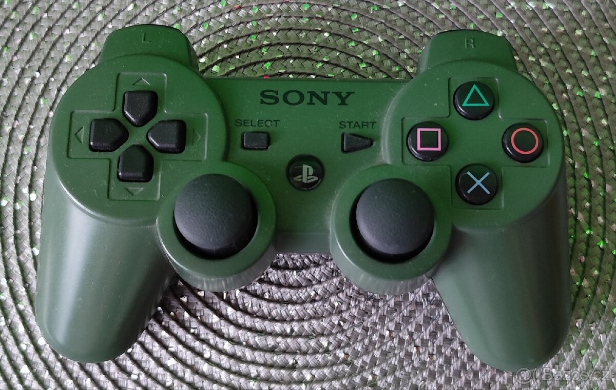 Sony Dualshock 3 Sixaxis - zelený