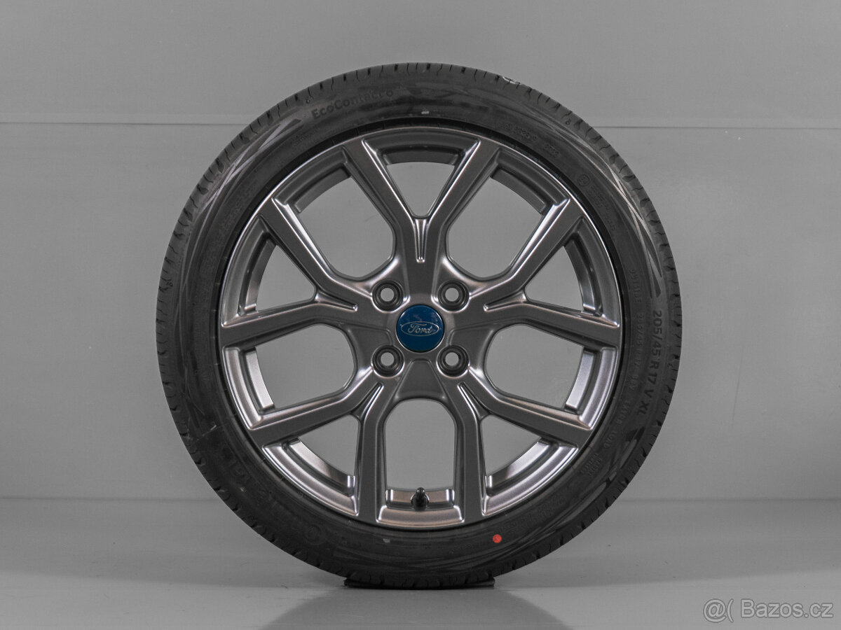 FORD FIESTA MK7 ORIG. ALU R17 LETNÍ 205/45/17 ČIDLA (1288TB)