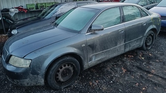 ND z AUDI A4 sedan 2.5 TDI 132.kw nafta r.v. 2002 (K20)