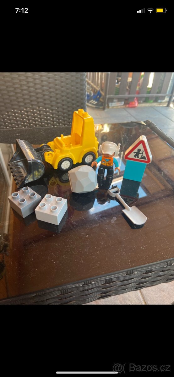 Lego duplo Buldozér