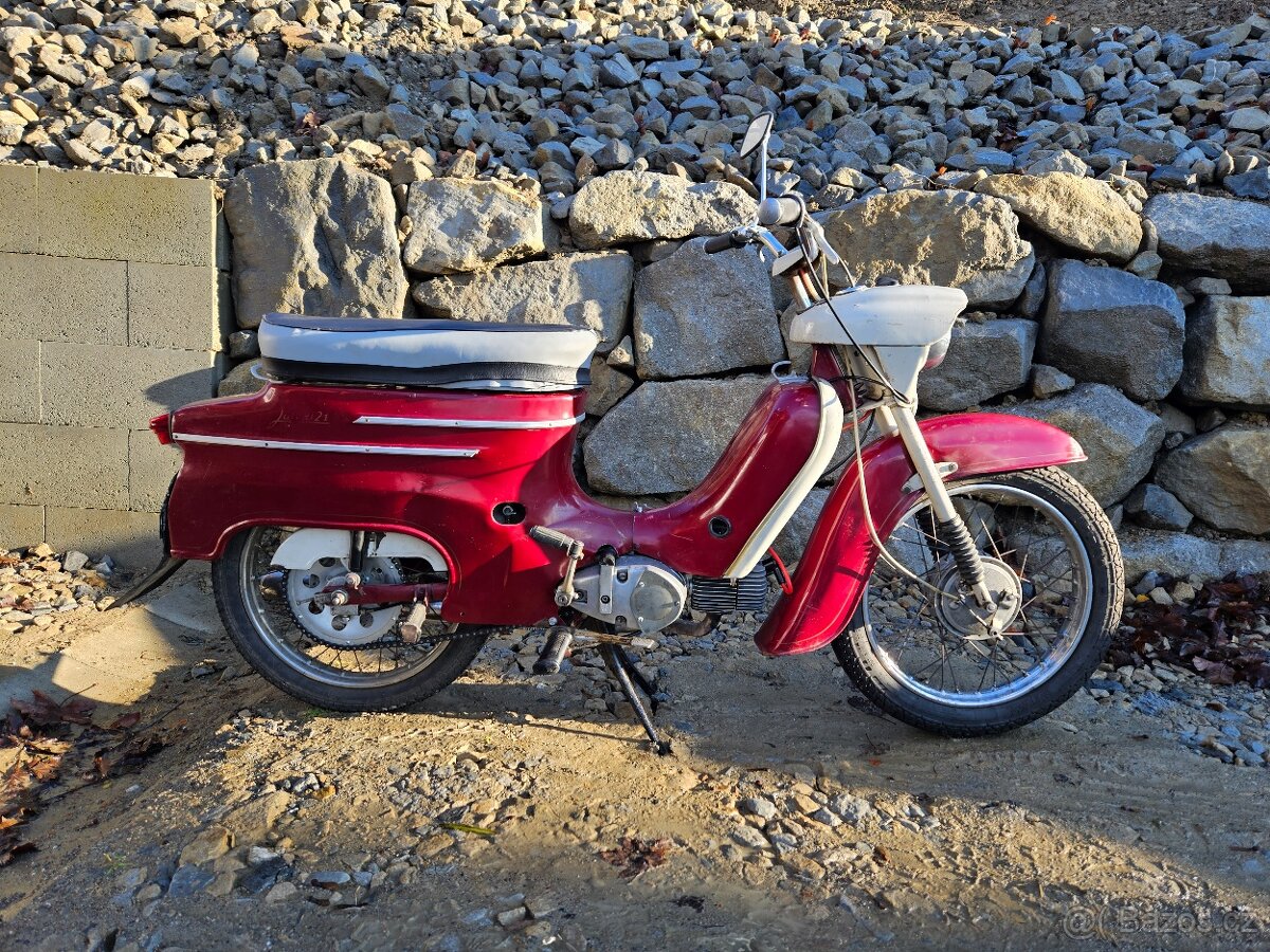 JAWA 21 Pionýr, SPZ