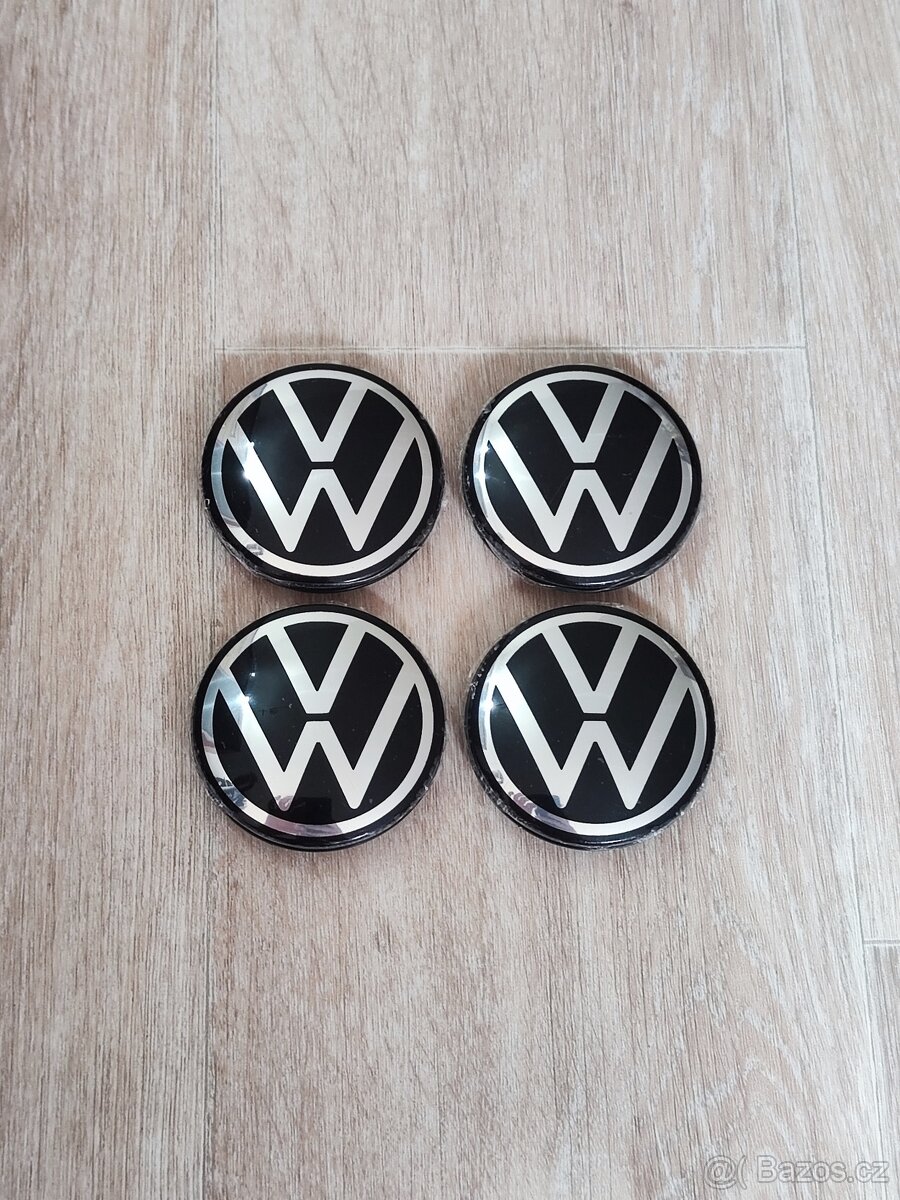 Středové krytky kol Volkswagen 65mm nový design